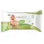 مناديل رطبة للطفل من القطن العضوي 100% – 60 محرمة