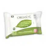 مناديل مبللة الحميمة 100% قطن عضوي – 20 محرمة