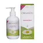 غسول عضوي 100٪ للمناطق الحساسة بالبابونج – 250 مل