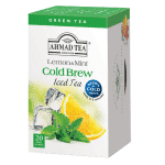 شاي احمد – شاي مثلج – شاي أخضر بالليمون والنعناع 20 كيس شاي – تغليف فردي