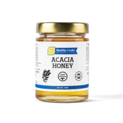 Pure Organic Acacia Honey - 400g Glass Jar